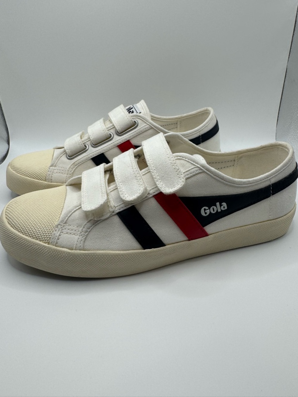 Gola Classic Coaster Strap Canvas Sneakers 8